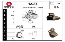 Startér EAI 12383