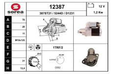 Startér EAI 12387