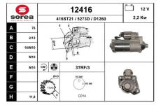 Startér EAI 12416