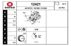 Startér EAI 12421
