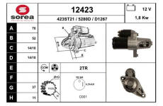 Startér EAI 12423