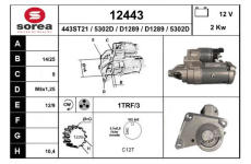 Startér EAI 12443