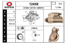 Startér EAI 12458