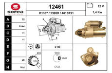 Startér EAI 12461
