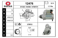 Startér EAI 12476