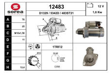 Startér EAI 12483