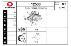Startér EAI 12533