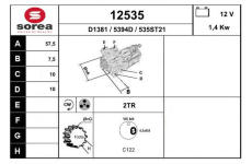 Startér EAI 12535