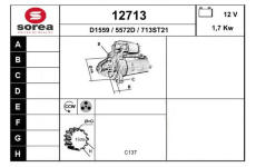 Startér EAI 12713