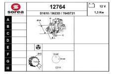Startér EAI 12764