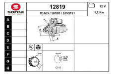 Startér EAI 12819