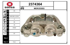 Brzdový třmen EAI 2374364