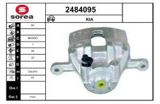 Brzdový třmen EAI 2484095