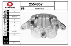 Brzdový třmen EAI 2554057