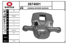 Brzdový třmen EAI 2674001