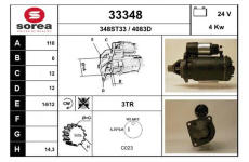 Startér EAI 33348