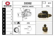 Startér EAI 33352
