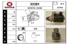 Startér EAI 33391