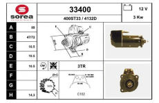 Startér EAI 33400