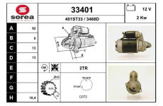 Startér EAI 33401