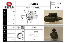 Startér EAI 33403