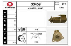 Startér EAI 33459