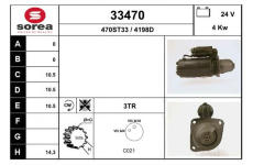 Startér EAI 33470
