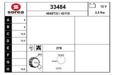 Startér EAI 33484