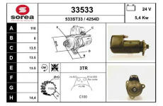 Startér EAI 33533