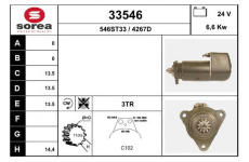 Startér EAI 33546