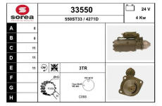 Startér EAI 33550