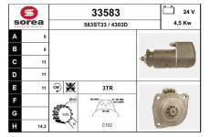 Startér EAI 33583