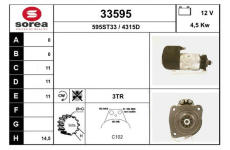 Startér EAI 33595