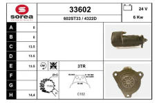 Startér EAI 33602