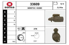 Startér EAI 33609