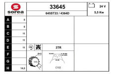 Startér EAI 33645