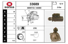 Startér EAI 33689