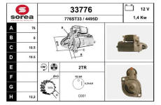 Startér EAI 33776