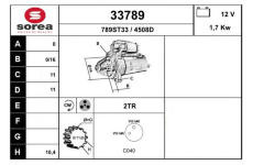 Startér EAI 33789