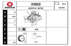 Startér EAI 33922