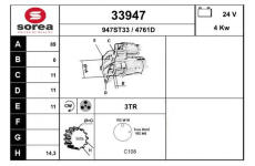 Startér EAI 33947
