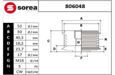 Předstihová spojka EAI 806048