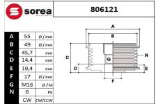 Předstihová spojka EAI 806121