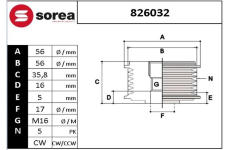 Předstihová spojka EAI 826032