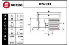 Předstihová spojka EAI 826133