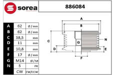 Předstihová spojka EAI 886084
