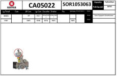 Řídicí mechanismus EAI CA05022