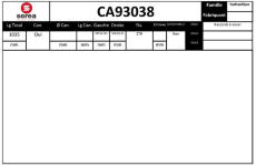 Řídicí mechanismus EAI CA93038