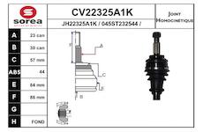 Sada kloubů, hnací hřídel EAI CV22325A1K