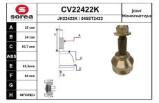 Sada kloubů, hnací hřídel EAI CV22422K